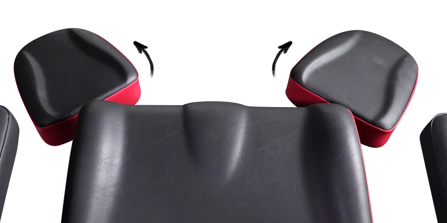 Jambières escamotables latéralement