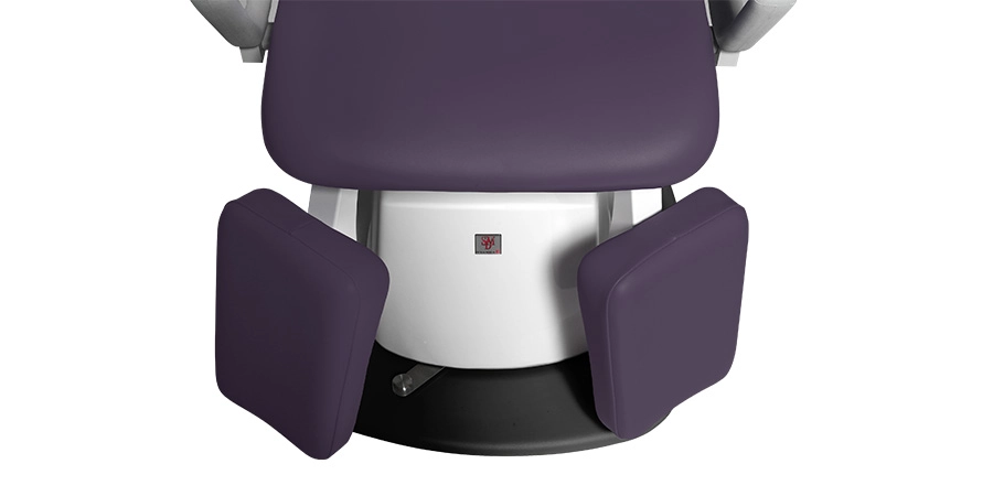 jambières pliées sur le pleion s