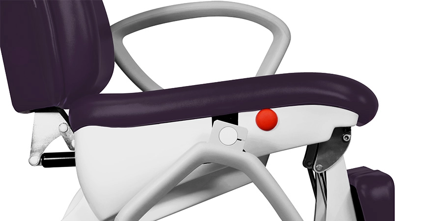 assise du fauteuil patient pleion s