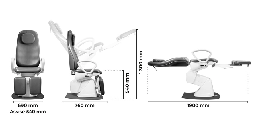 dimensions du fauteuil
