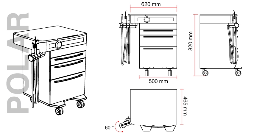 dimensions du polar
