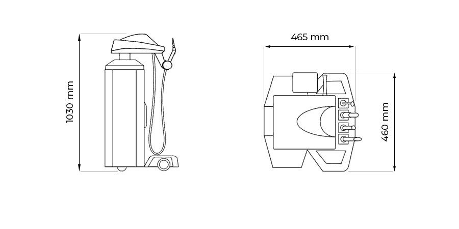 dimensions du kart quasar