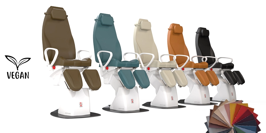 coloris de la sellerie du fauteuil zephir