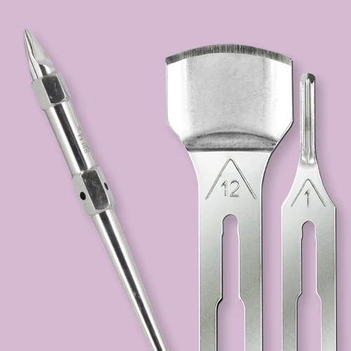 Lames et manches podologie